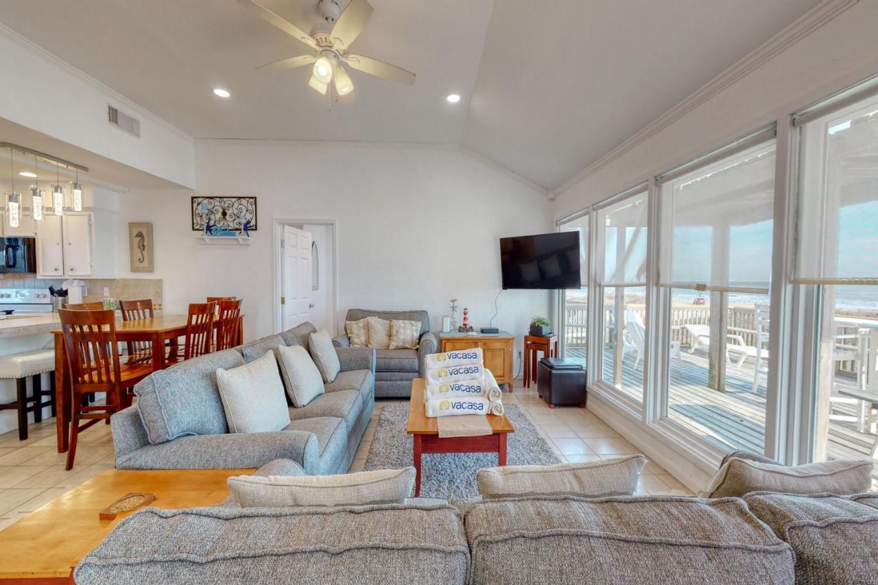 Villa Gulf Front Retreat à Galveston Extérieur photo