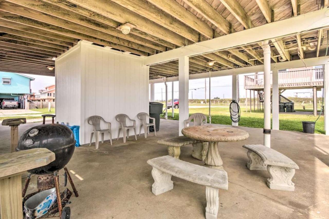 Villa Gulf Front Retreat à Galveston Extérieur photo