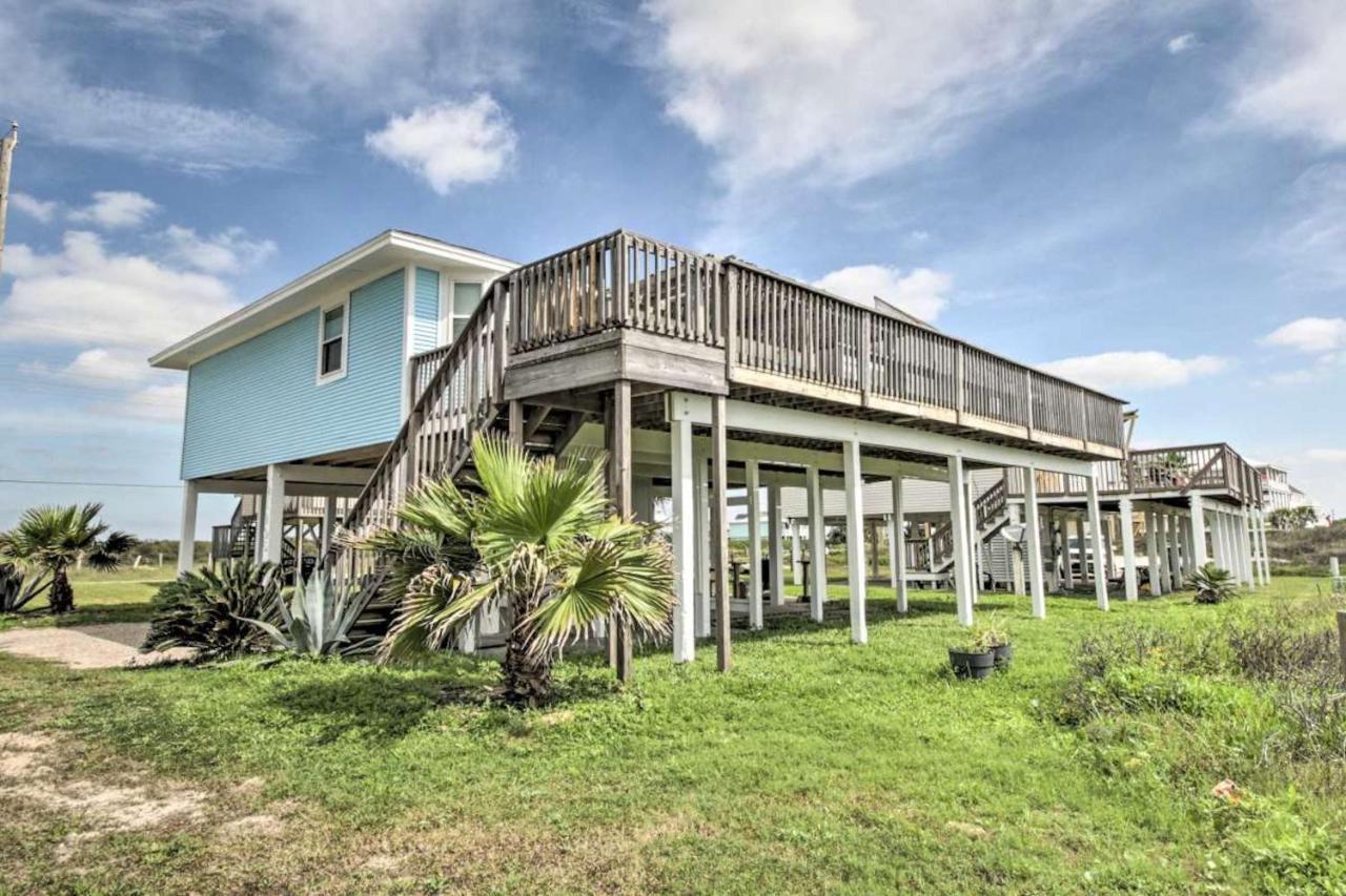 Villa Gulf Front Retreat à Galveston Extérieur photo